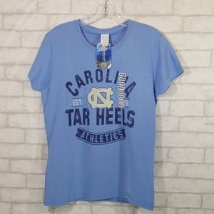 Carolina tar heels blue tee size M